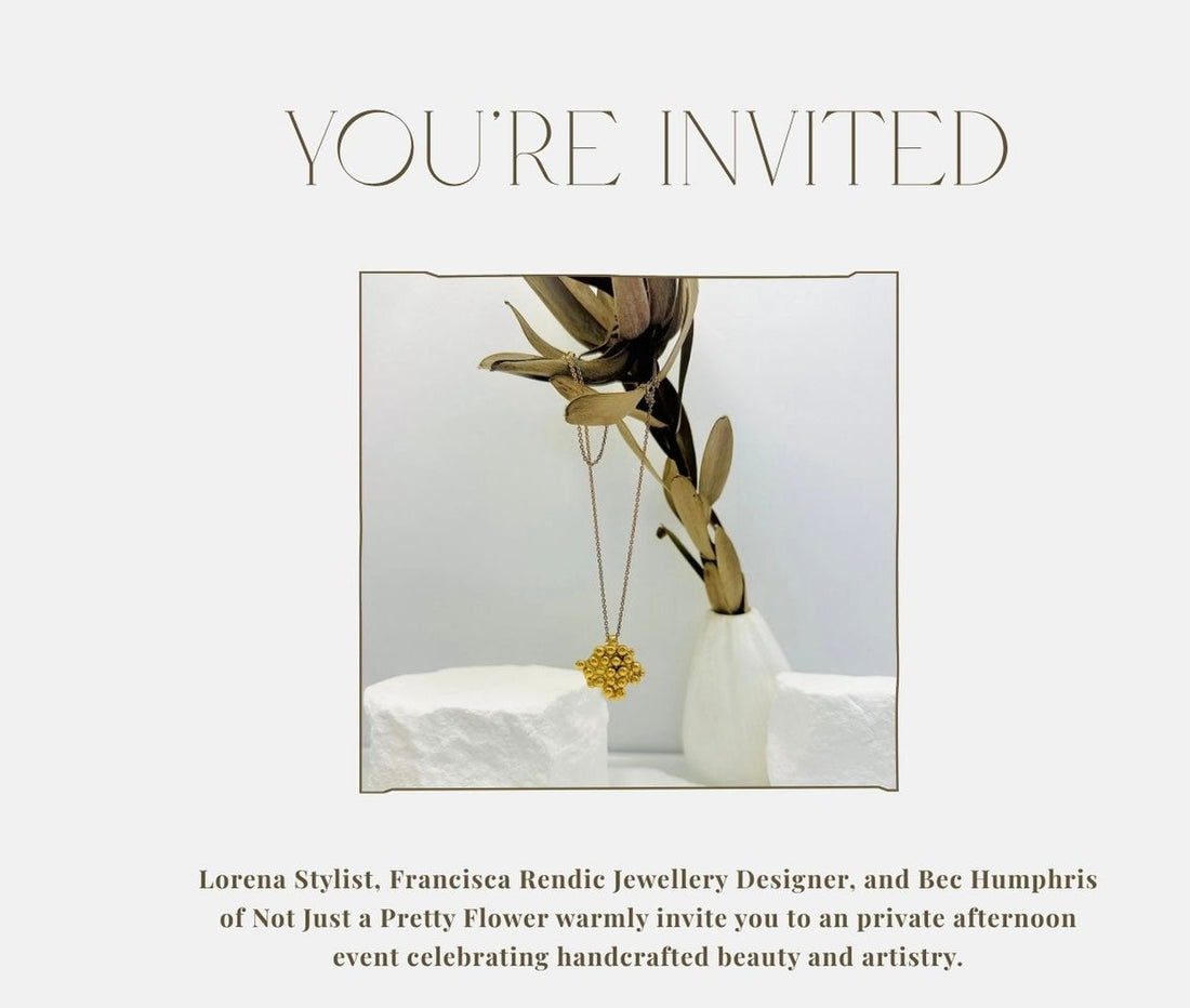 crowded in style luxury event, showcase handmade jewellery bronte sydney