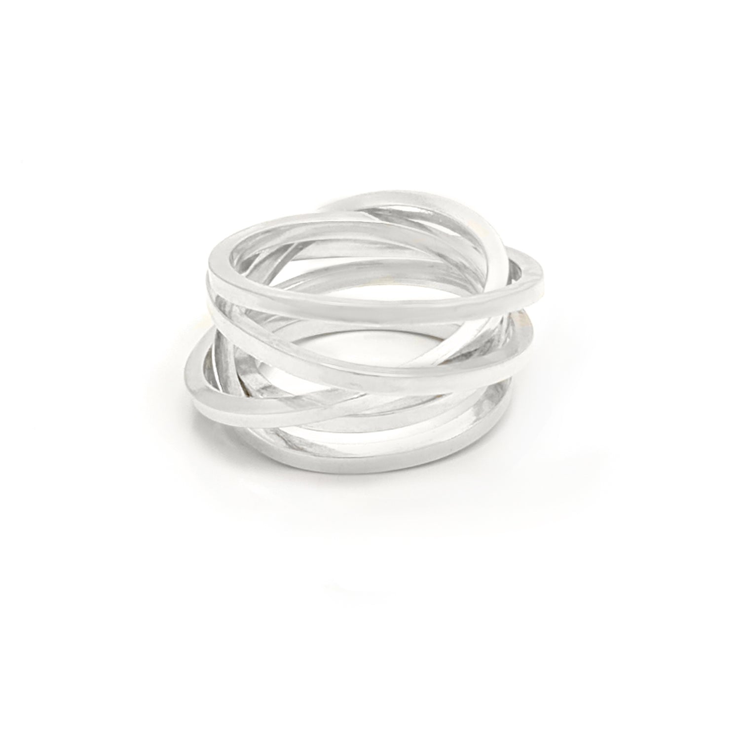 Endless ring it is an awarded design; it is a band that doesnt have a beginning or end, meaning the cycles of life.